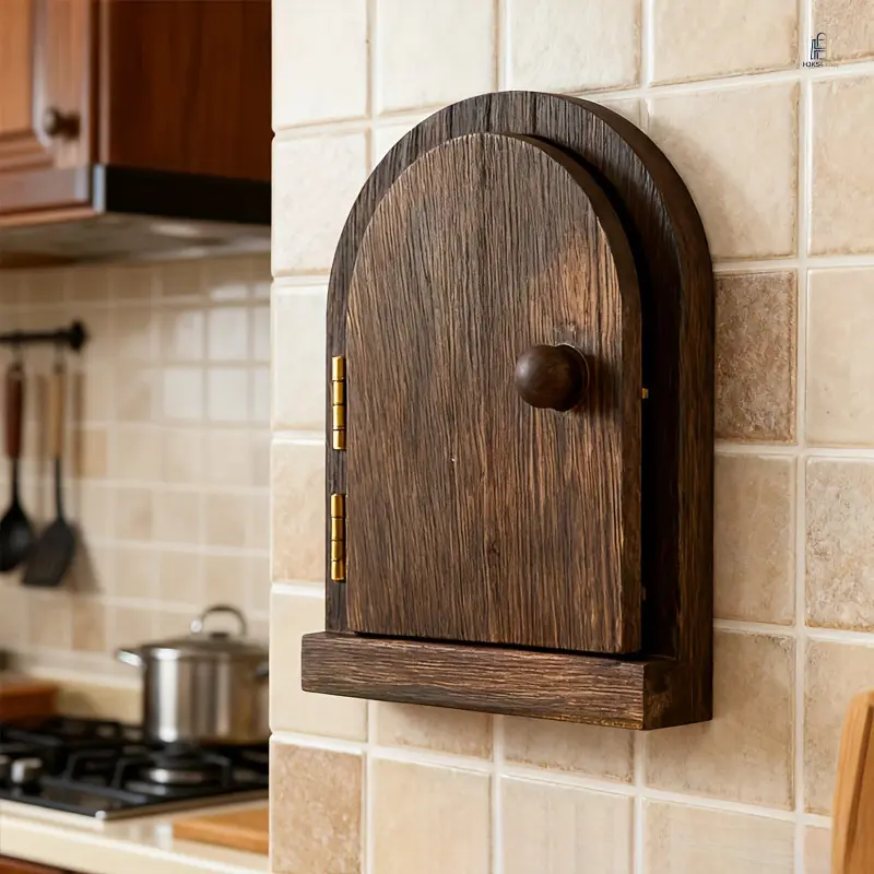 Wood Light Switch Cover, Wall Socket Decor Frame Protective Wall Sticker, Anti-shock Outlet Guard Trim Plate, Household Wall Concealment Decor Accessory, Solid Wood Easy Install Durable, Ideal for Bedroom Living Room Apartment Home Renovation