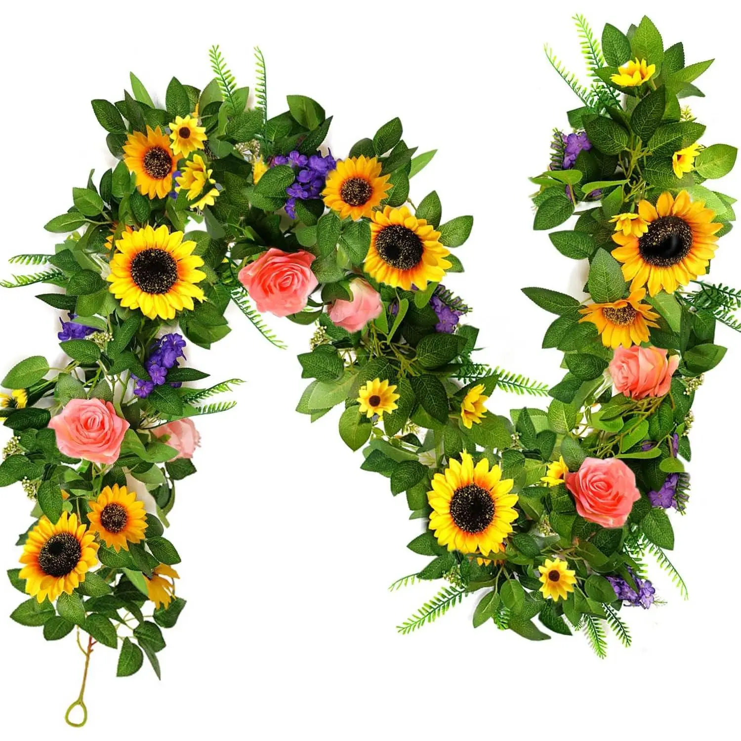 Sunflower Garland, Faux Flower Garland, Sunflower Decor for Wedding, Hanging Vines for Anniversary Wedding Birthday Christmas Wall Arch Decorfidget toys