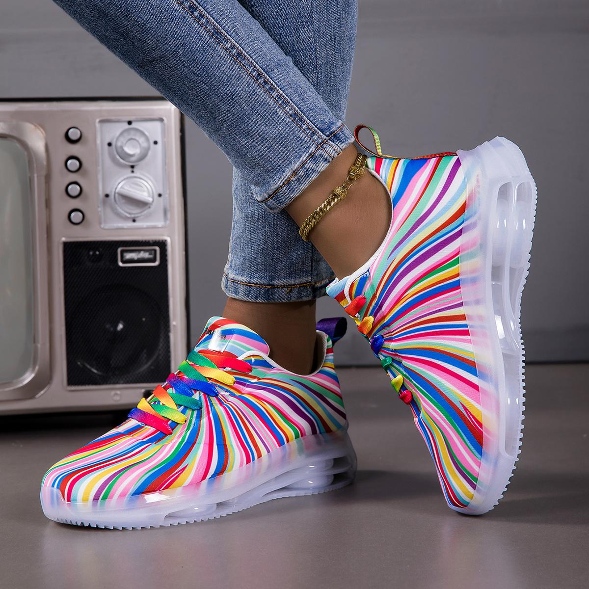 Women's fashion sneakers walking shoes, lightweight casual tennis sneakers air cushion running shoes, non-slip breathable tennis shoes, mesh air cushion men's sneakers gym workt shoes, SDA walking shoes women's arch support