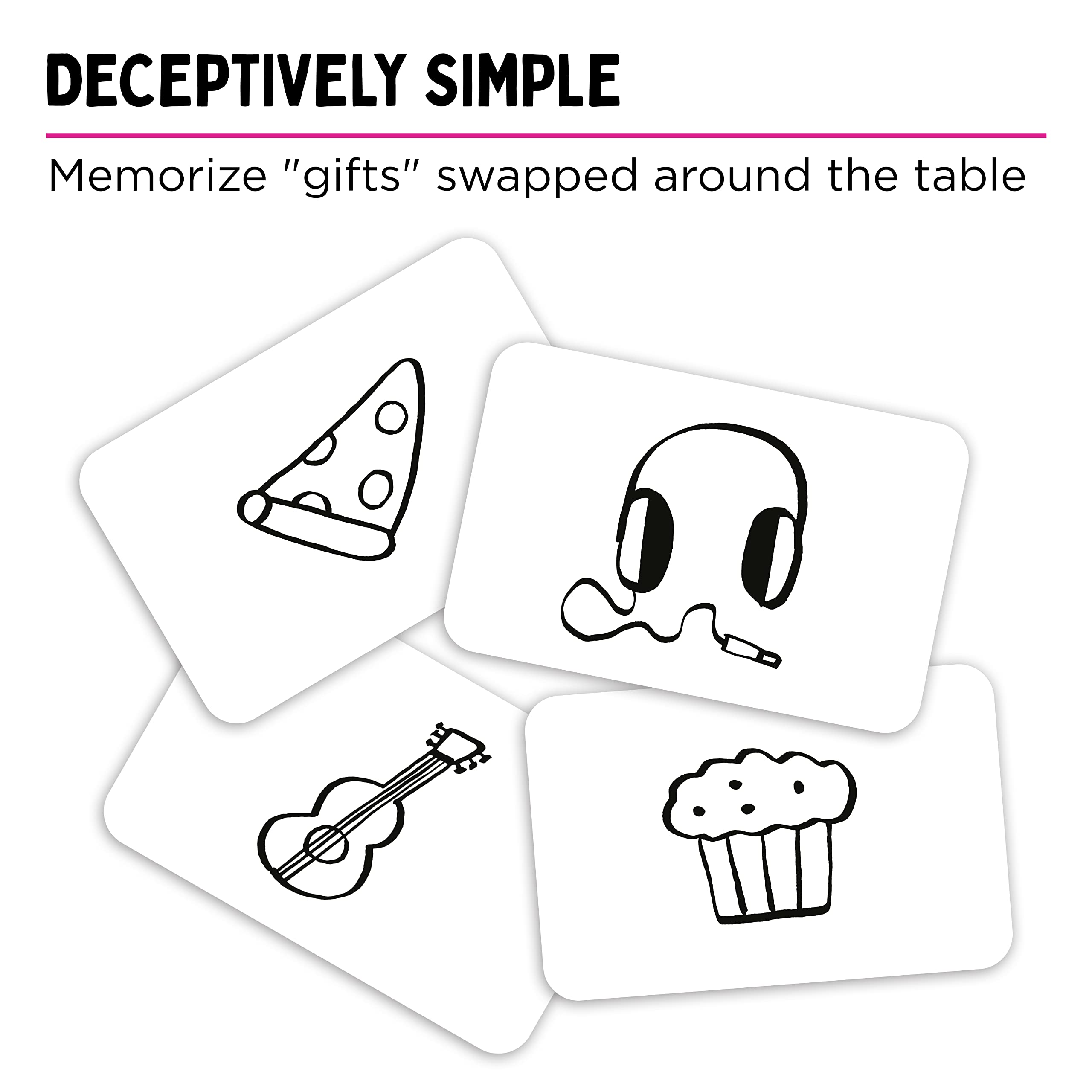 That’s Not a Hat Board Game Happy Party Game Set with Basic and Extended Card for  3-8 Players All Ages-Fun Bluffing & Memory