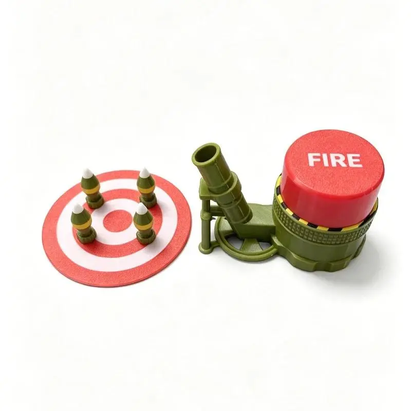 New 3D Print Missile Launch Launcher Model Toys Adults Release Stress Toy Party Game Home Desk Decoration Gift