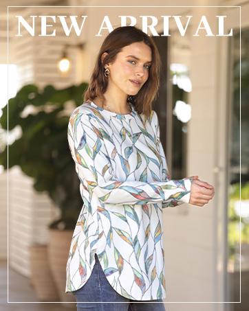 Wiholl Womens Long Sleeve Round Neck Shirts Side Split Basic Loose Tunic Tops Casual 2025 Crewneck Womenswear SpringStatements