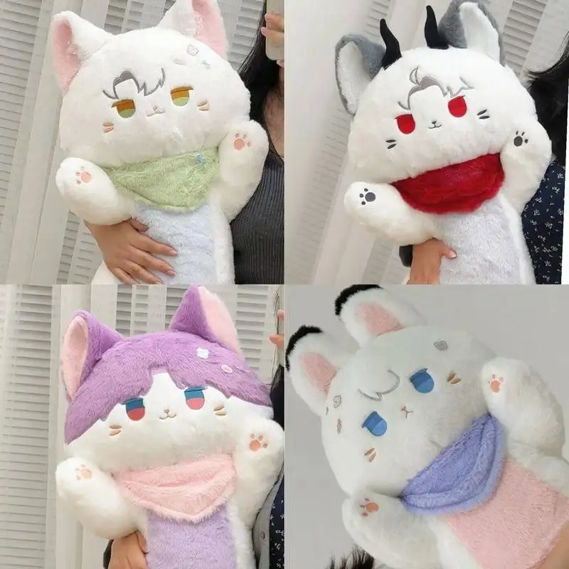 80cm Love And Deepspace Fans Gift Toys Cute Long Body Pillow Plush Toy Rafayel Xavier Zayne Sylus Caleb Anime Sleeping Pillow