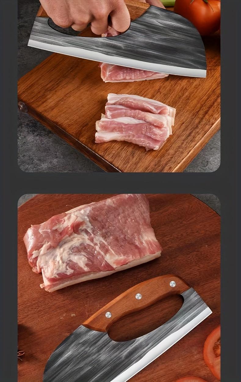 [Buy 1  Get 1 Free] For Only Today 2pcs kitchen knives, super sharp kitchen knives, meat cutters, kitchen knives and slicing knives Combination knife Block household knife chef  knifes meat cleaver knife kitchen  knives Kitchenware Meatcleaverset Cooking