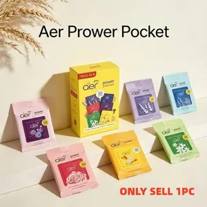 Father's Day Gift Godrej Aer Power Pocket, Hanging Air Freshener, Mixed Pack, Solid Tablets, Non-Flammable, No Ca Prop 65