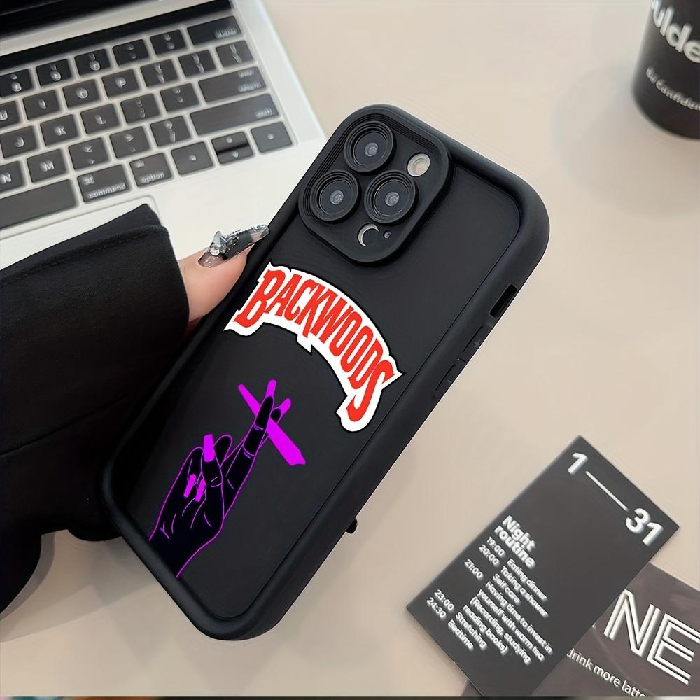 Phone Case: Fashion Backwoods Logo Phone Case Suitable for iPhone 17 E Air Pro ProMax iPhone16 15 14 Plus 13 12 Mini 11 X XS XR Anti Fall Soft TPU Back Cover