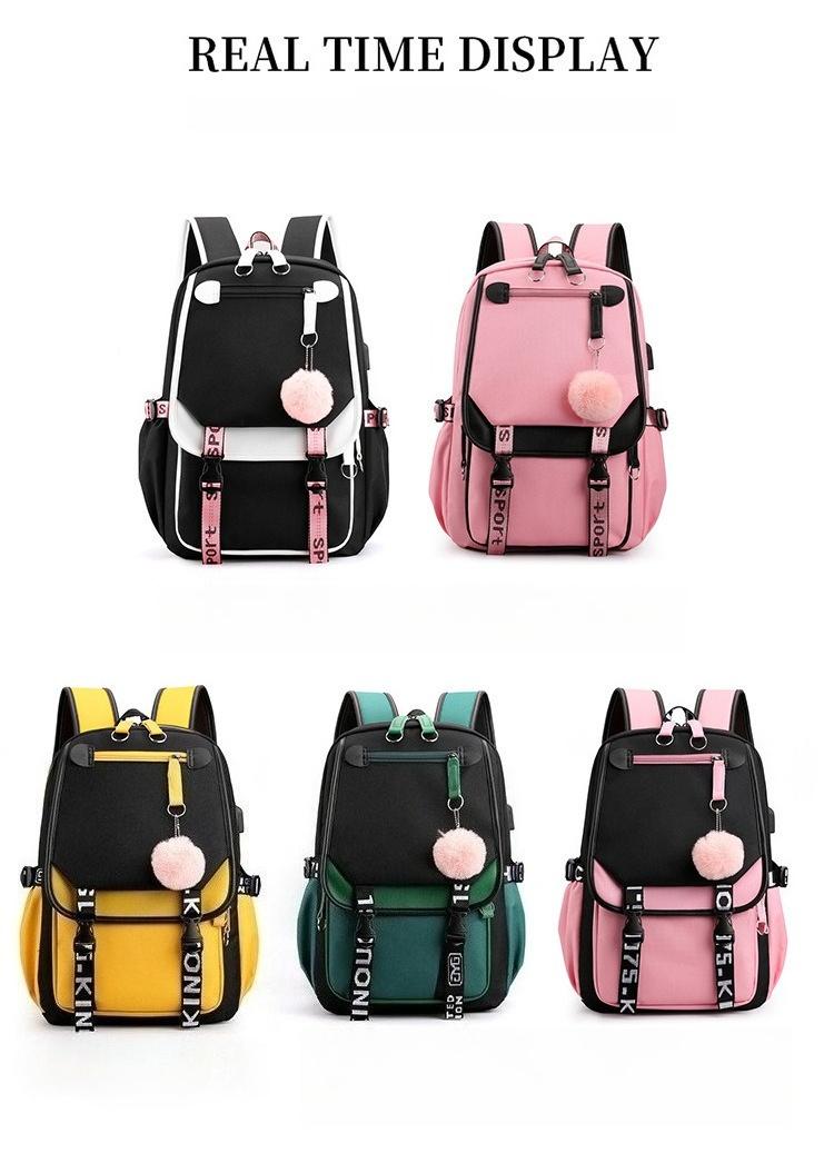 Hot-selling Stranger Things backpack USB charging backpack schoolbag foreign trade schoolbag stranger