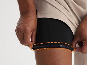 Baleaf Mens 7 Inch Mountain Bike Shorts 4D Padded Loose Fit MTB Cycling Shorts with Phone Zipper Pockets Reflective Riding Gear