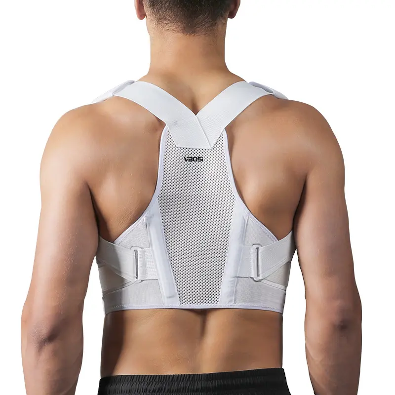 Posture Corrector for Women and Men, Slim Back Brace for Shoulder Rounded Shoulders, Lightweight Opening Shoulder Support for Daily Fitness & Office Work, Adjustable Straightener for Upper Back Pain Relief