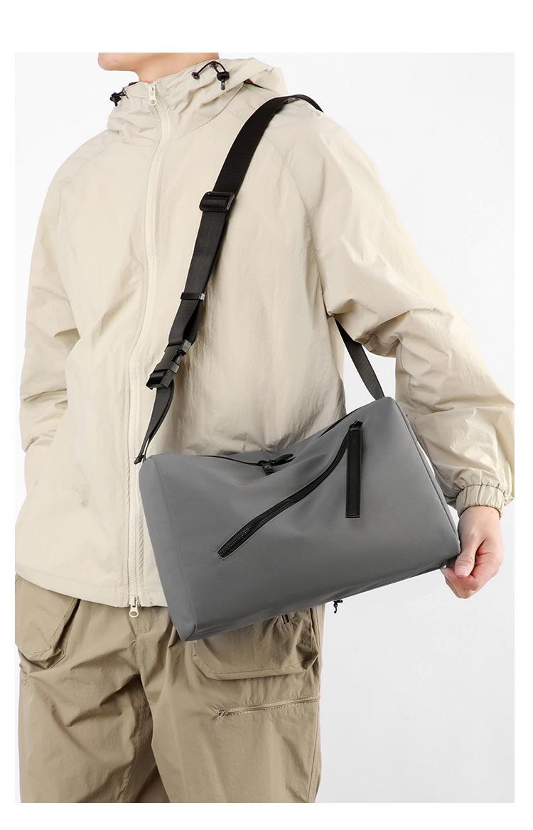 8326 Women's Large-capacity Casual Solid Color Small Square Bag 2026 New Lightweight Multi-compartment Shoulder Messenger Bag