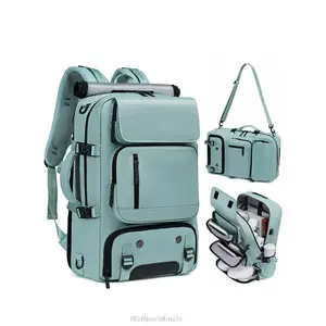 Capacity Backpack with Shoes Compartment & Usb Charging Port, Travel Essentials, Multi-functional Backpack for Hiking & Camping, Outdoor Knapsack for Men & WomenDD16MunchMingle