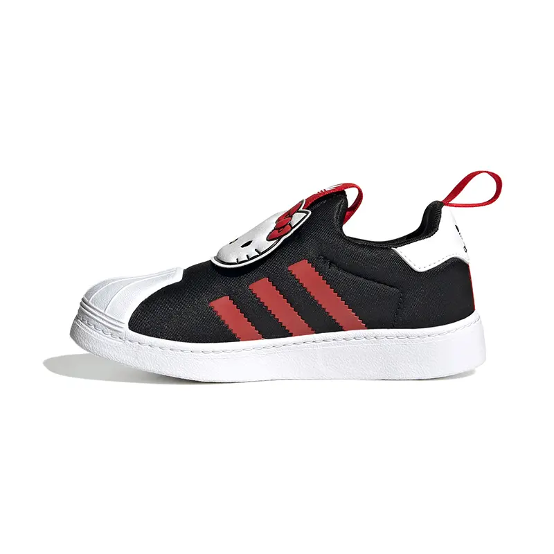 Hello Kitty x adidas Superstar 360 C 'Black Vivid Red' HQ4093