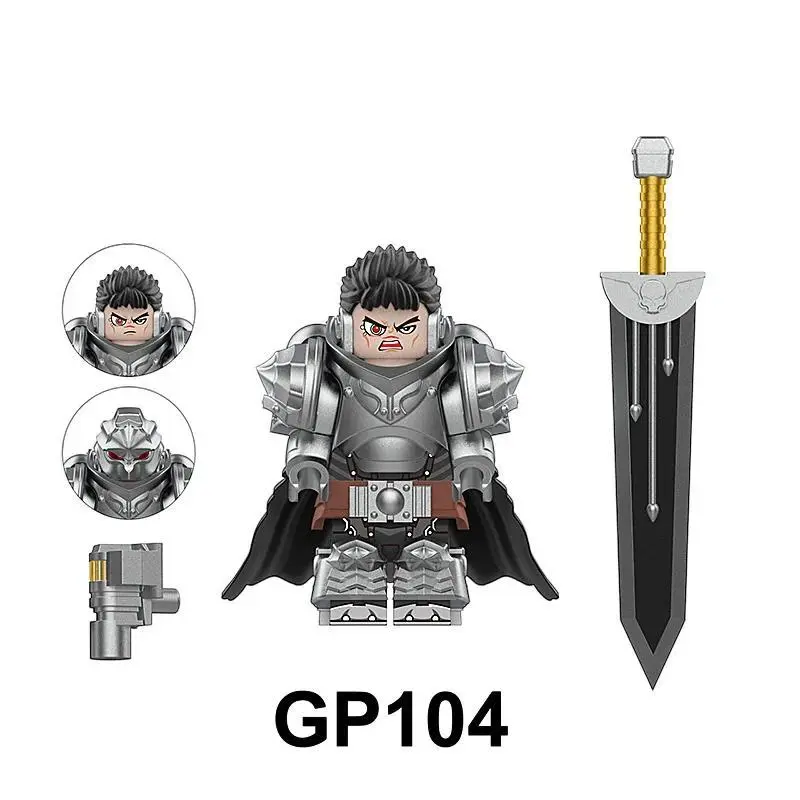 GP104 Geese Villain Game Series Assembled Building Blocks Renzai Toy Game Enthusiast Collection