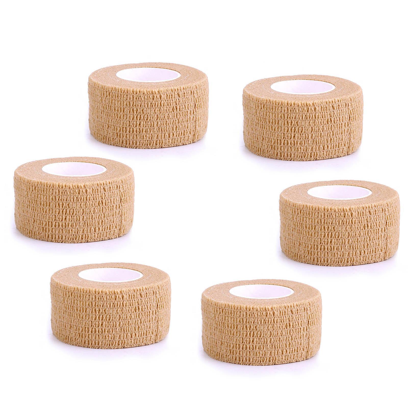 Self Adhesive Bandage, Breathable Waterproof Solid Color Sports Bandage, Outdoor Finger Pressure Bandage, Basketball Football Foot Bandage, Breathable Sports Tape, Athletic Tape, Sports Wrap, Volleyball Tape, Christmas Gift
