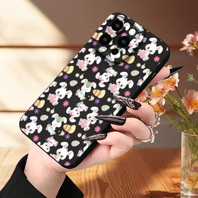 A simple Easter Egg Pattern Phone Case, TPU Shockproof Full Protection Case, Suitable for iPhone 17/16/15/14/13/12/11 PRO MAX PLUS AIR E XS and PROMAX MINI, Ideal Gift for Friends and Family, MS2272