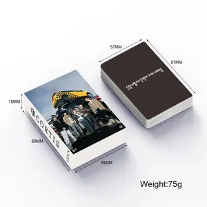 55Pcs/Set Kpop Idol Boy CORTIS New Series HD Printd Lomo Cards SEONGHYEON KEONHO MARTIN JAMES JUHOON Photocards Fans Gift