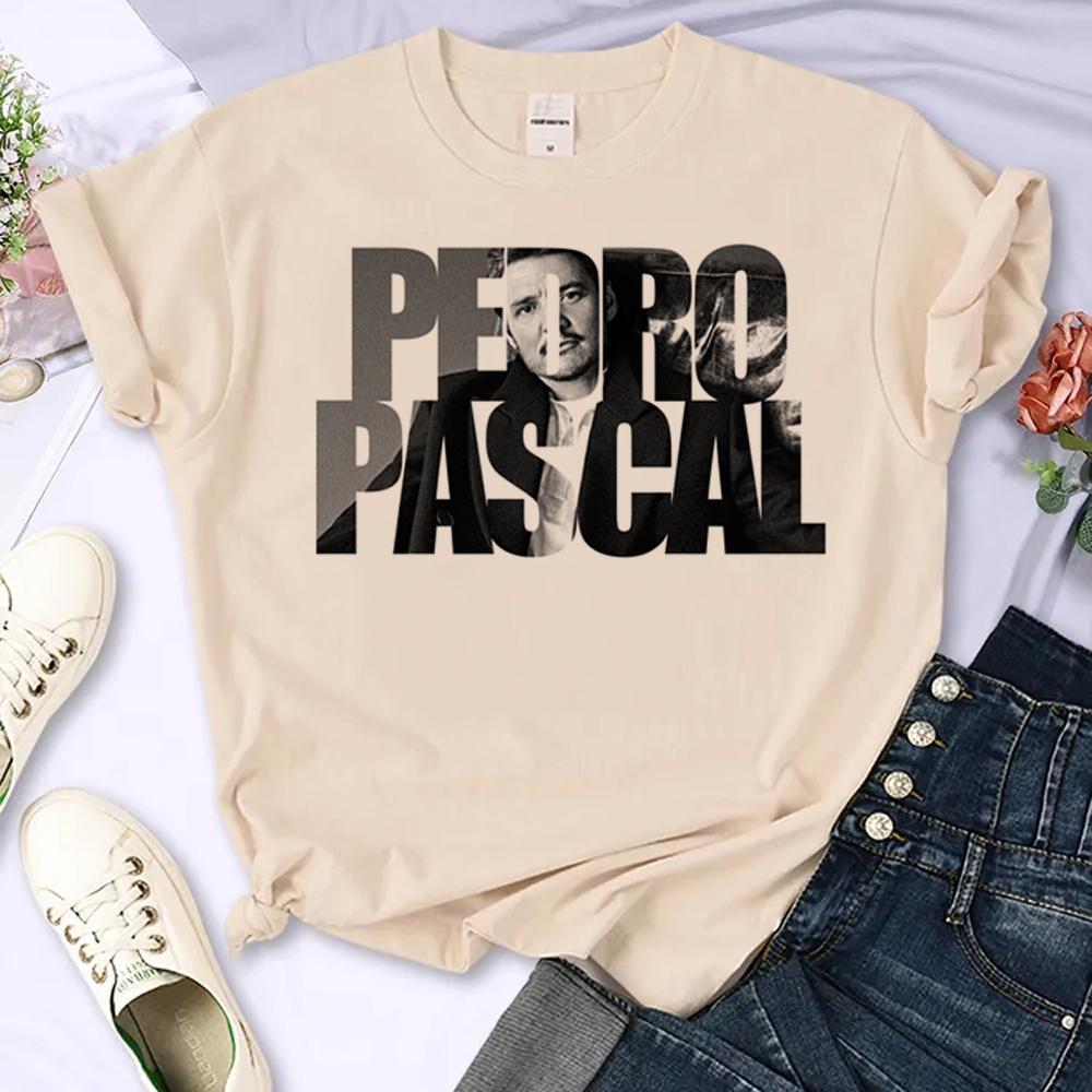 Pedro Pascal t shirt women summer anime t-shirts girl streetwear clothing