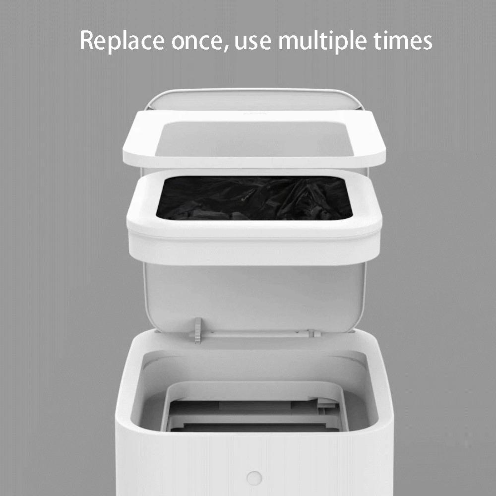 Garbage Bag Self-sealing Ring, 10pcs/set Durable & Convenient Self-sealing Refill Ring, Suitable for Smart Self-sealing Garbage Cans, Household Items