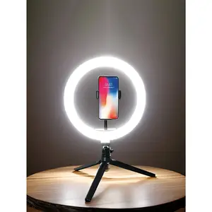26 cm shooting light 26 cm light ring + tripod stand  portable  selfie  accessory foldable handle