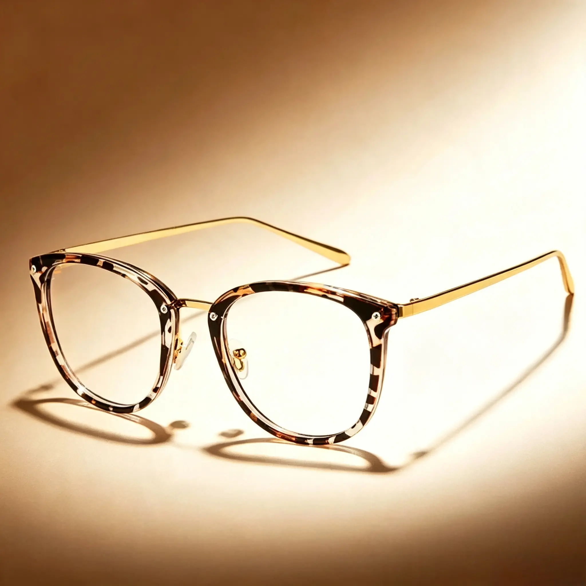 Anti Eyestrain Eyewear - Bluelight Fashion High Definition Square Frames Eyewear with Cat-Eye Design for Office, Gaming Use, Bluelight Fashion Glasses, Square Frames Eyeglasses, High Definition Glasses, Anti Blue Light Glasses