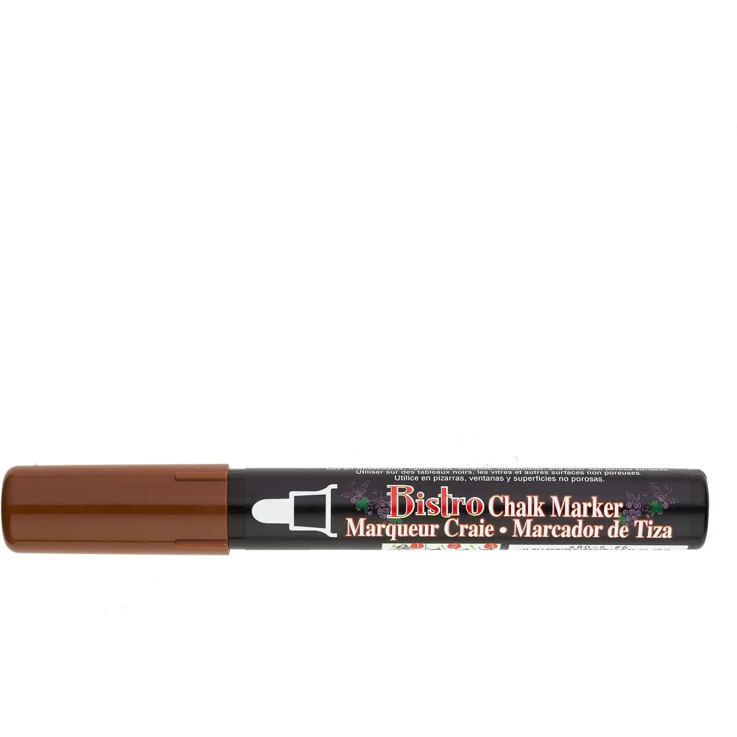 Bistro Water-based Chalk Markers-Bistro Chalk Marker,6mm Tip,Erasable,Water-based,Brown