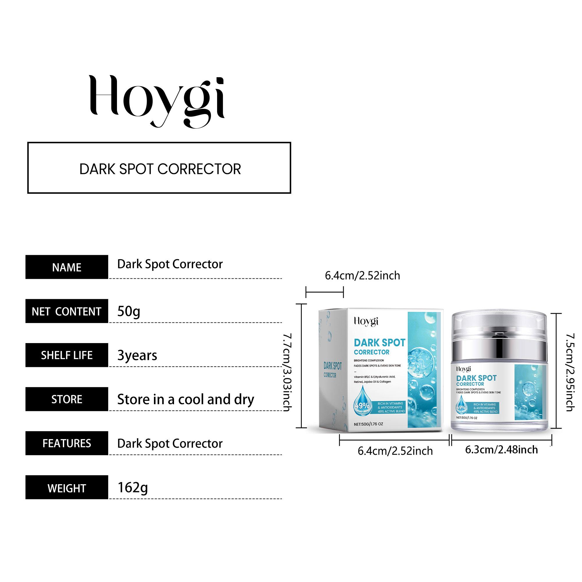Hoygi Facial Repair Cream, Dark Spot Spot Melanin Rejuvenation Brightening and Brightening Skin Repair Cream