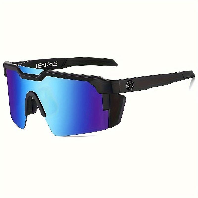 4 Pairs of Stylish Retro Sports Glasses for Men & Women - Black Frames with Colorful Lenses, Ideal for Outdoor Adventures & Everyday Use