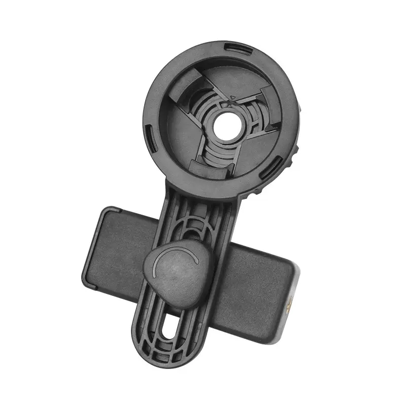 Multi-Device Phone Adapter Stand, Lightweight Portable Metal Abs Clip, Phone Hold, Compatible with Single Lens, Binoculars, Birdwatching Telescope, Cell Phone Clip