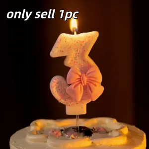 Number Candle for Birthday Cake Decoration, Party Supplies for Weddings & Anniversaries, Decorative Candles for Celebrations