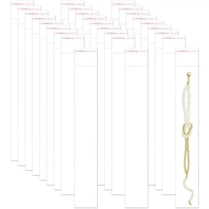 Long Self Adhesive Cellophane Bags 1x6 Clear Self Stick Cello Baggies 100 count Skinny OPP Poly Glassine Bags 2mil for Bracelet Hairpin  Seeds Disposable Tableware Beads Buttons Bookmark