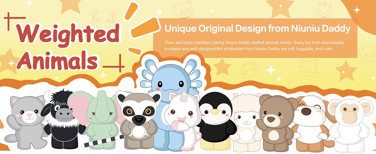 20"| 3.3 Pound Elephant Weighted Stuffed Animals, Large Pillowfort Plush Animal Toys for Kids Adults, Large Body Pillow for Gifts Presents Birthday Christmas Holiday