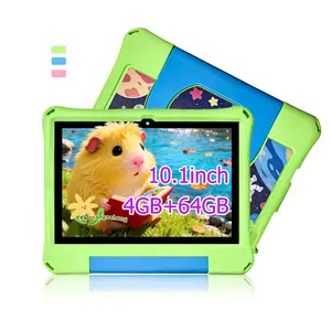 10.1-Inch HD Large Screen! #SummerWins #DealsForYouDays Father's Day Gift, Android Kids Tablet, Online Class Ready, 2-in-1 Study & Learning, Lightweight & Shockproof, 5G WiFi, Bluetooth + Dual Camera, Smart Parental Control, Pink & Blue, Holiday Gift