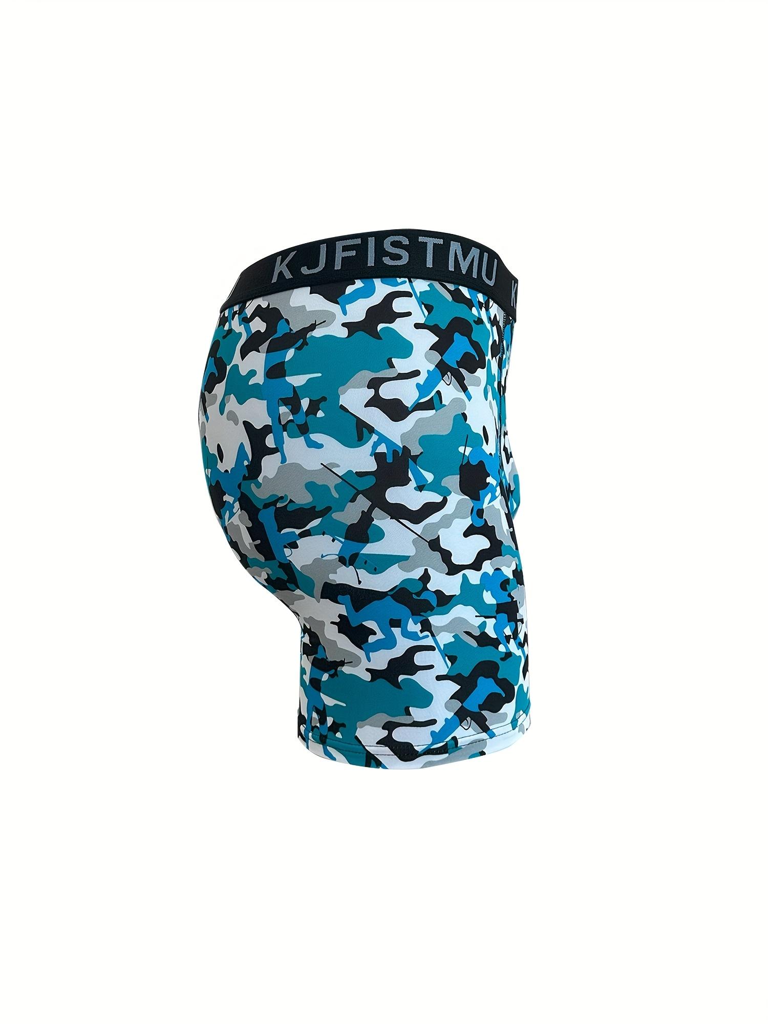 KJFISTMU 16-piece Men's Boxer Briefs Set Elastic Boxer Briefs with Bold Pattern Prints (Tie-Dye, Floral, Faces) - Shrink-Resistant Underwear - Suitable for Daily and Special Occasions - Great Value Pack, Vibrant Patterns, High-Elastic Fabric Mixed Color