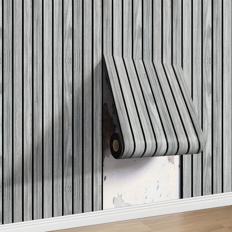 3D Wood Grain Wall Panels, Self-Adhesive Foam Thickened Wallpaper, Waterproof And, Home Decoration Wall Stickers, Peel And Stick, Easy to Clean And Cut, Suitable for Renovation of Living Rooms, Bedrooms, Restaurants, And Ceilings