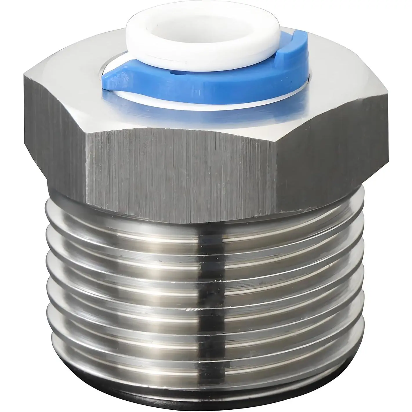 1/2" Male to 1/4" Quick Connect Stainless Steel RO Adapter