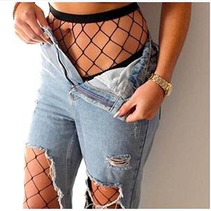 er Fishnet Tights Mesh Stockings Sparkle Rhinestone Glittering Net Pantyhose