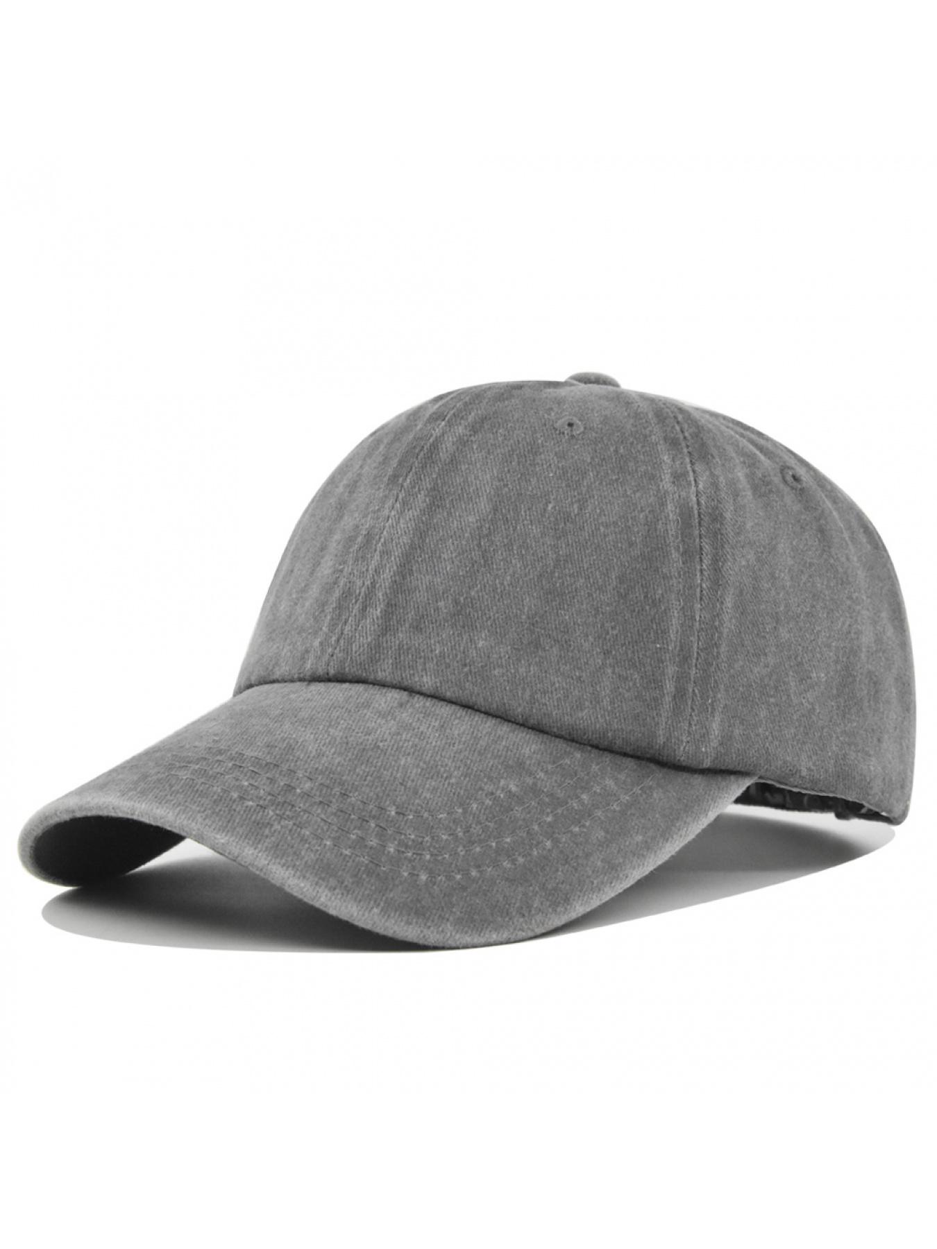 Baseball cap for women, summer deep-crowned large head circumference hat, spring and autumn hat, makes face look smaller, versatile, casual, duckbill cap, trendy