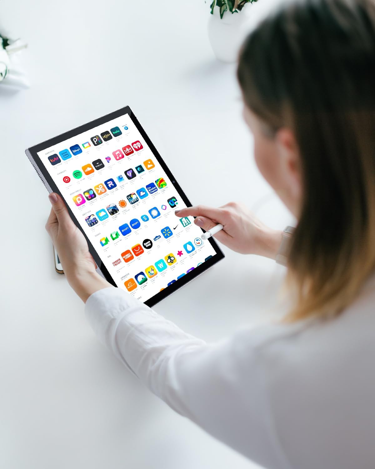 10.1 Inch Android Tablet 2GB RAM 32GB ROM 1TB Expandable Quad-Core 6000mAh Battery 8MP Camera WiFi IPS HD Touch Screen