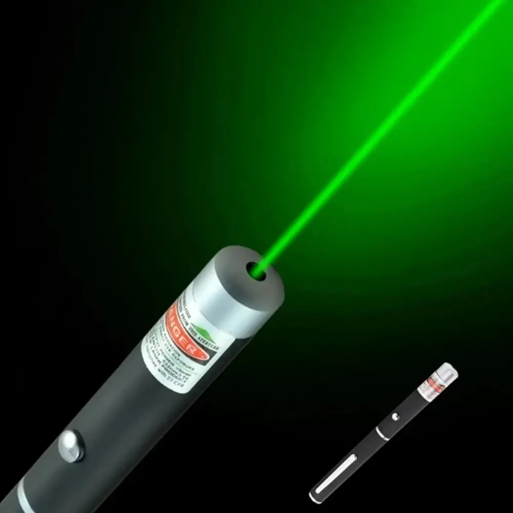 RGB Laser Pointer Flashlight with Green/Blue/Red Indicator Lights, Multi-Functional High Brightness Presentation Tool, Viral Office Gadget, Portable Compact Laser Pen for Meeting Presentation, Classroom Teaching & Phone/Camera Auxiliary Use
