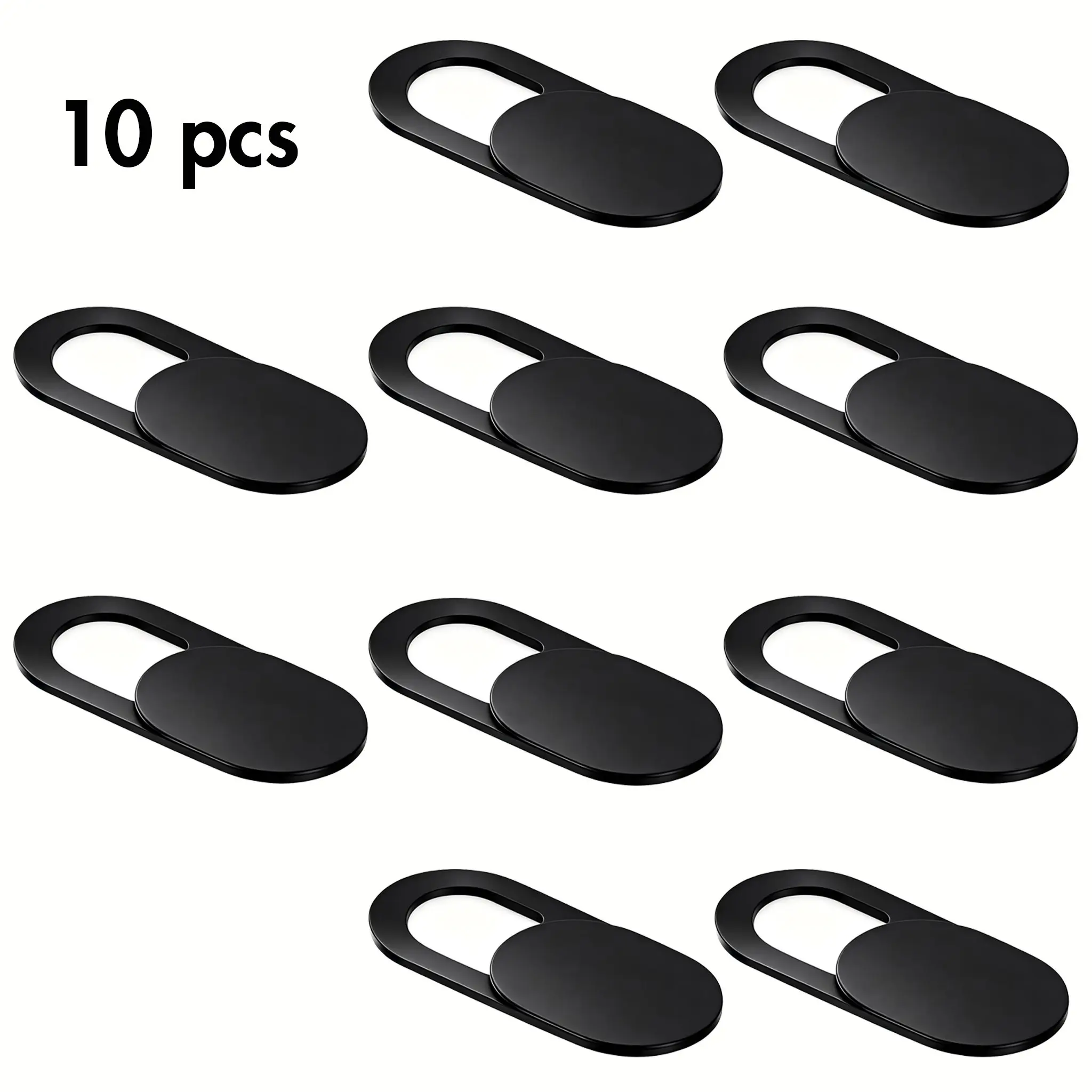 10pcs Mobile Phone Computer Lens Cover Camera Protection Cover Anti-Peeping Silicone Cover Webcam Cover Privacy Cover