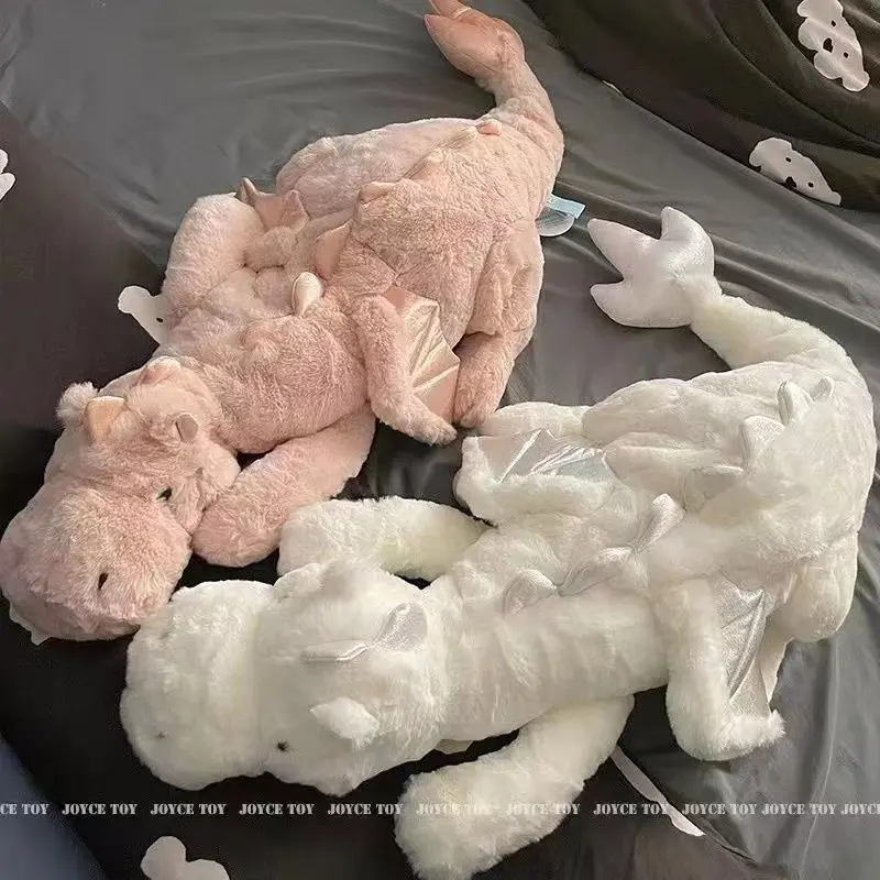 Cute Dinosaur Plush Toy Lying Dragon Doll Little Flying Dragon Doll Ragdoll Children's Sleeping Companion Pillow Girl Large