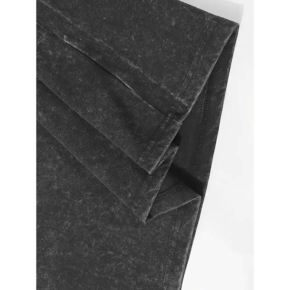 Unisex Vintage Street Style Graphic Gtr R35 T-Shirt, Comfortable Cotton Wash Tee for Racing Culture Lovers, Perfect for Couples and Casual Wear