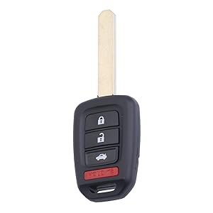 MLBHLIK6-1TA Car Key Fob Keyless Control Entry Remote 4 Button Vehicles Replacement For 2016 2017 Ac cord Civic Key Fob 35118-T2A-A60 313.8 MHz