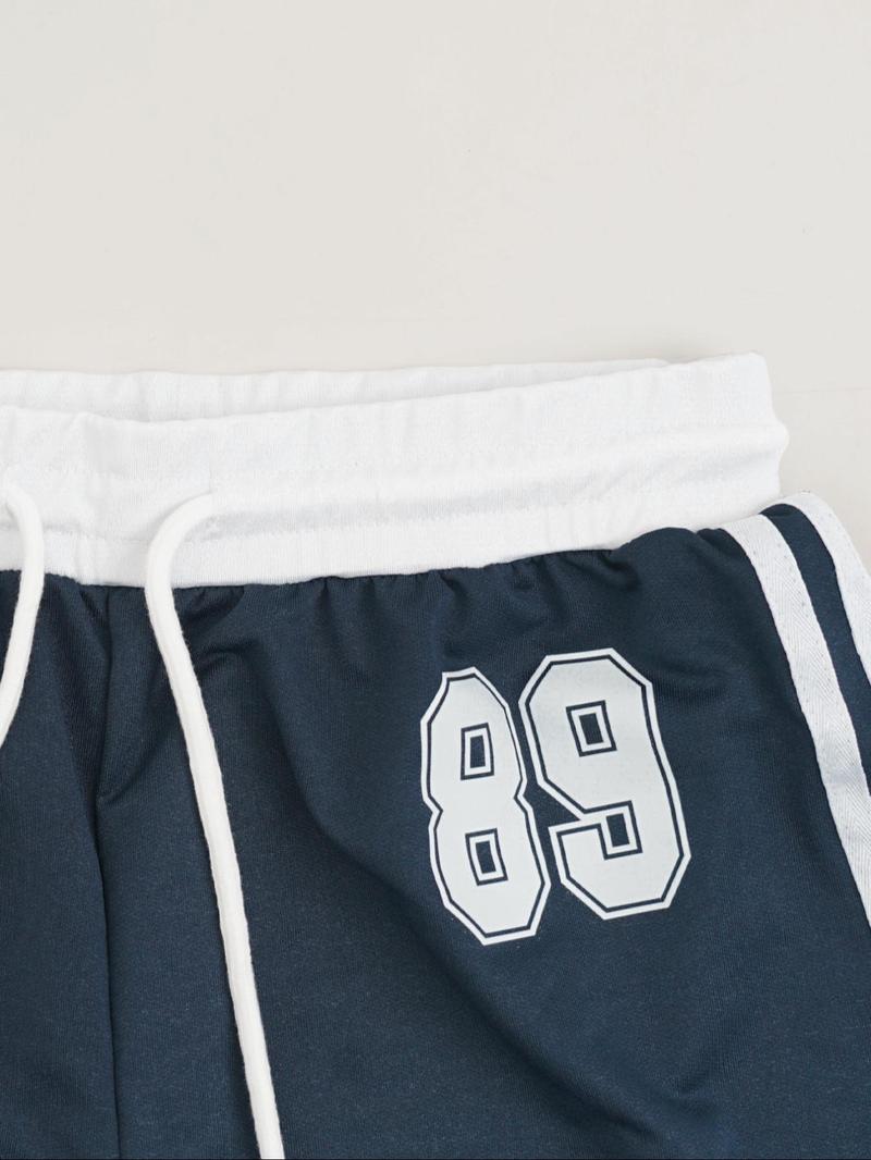 Women's Striped Side Sweatpants, Casual Comfy Wide Leg Trousers for Daily Wear, Ladies Bottoms for All Seasons Pants, Athleisure Style Bottoms