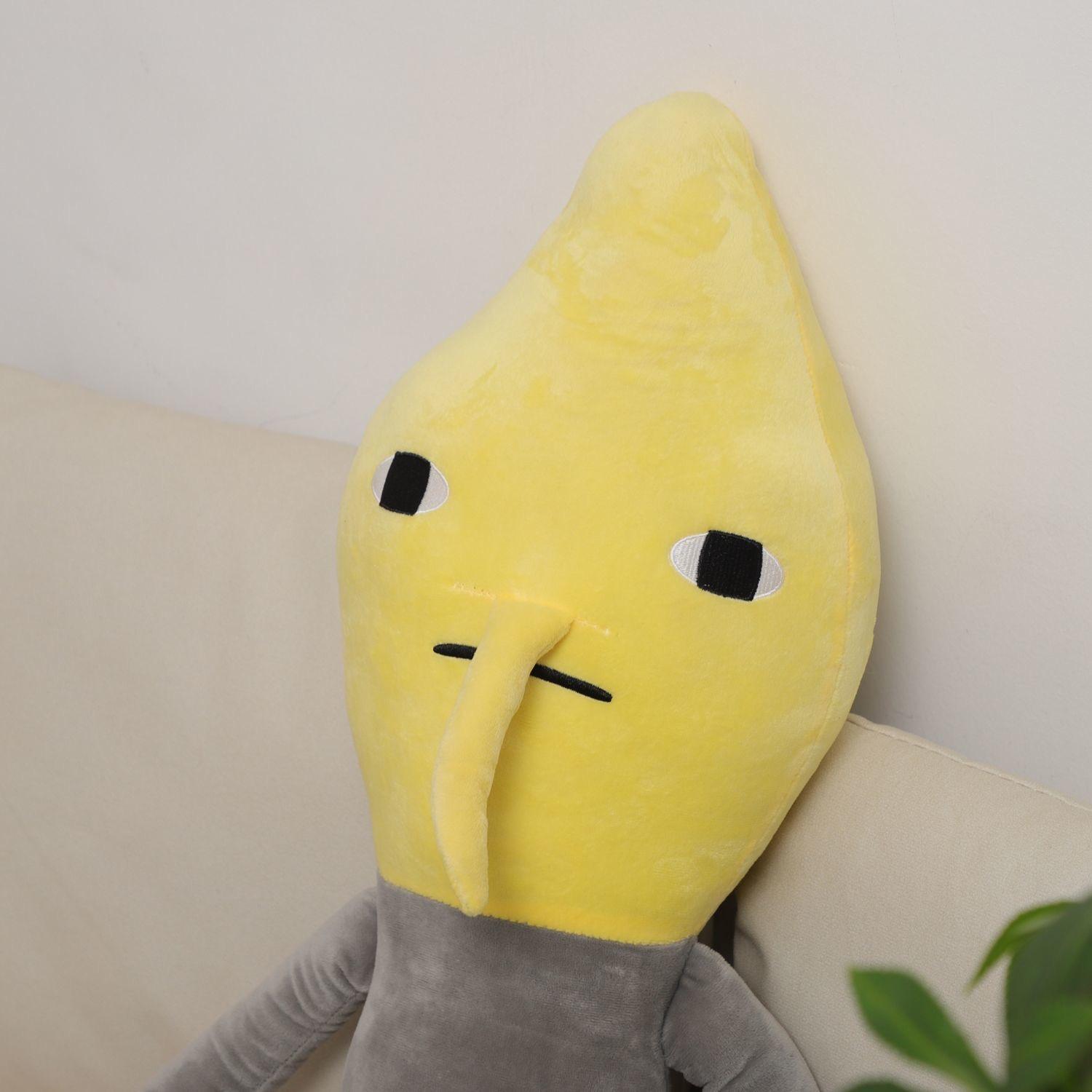 Regular Sized LemonGrab Adventure Live Treasure Long Legs Lemon Duke Funny Pillow Plush Doll