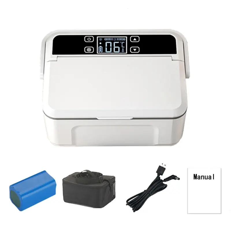 Portable Cooling Box Below Ambient Temperature 15°c, Semiconductor Refrigerator for Insulin, Vaccines, Medications, Home Use