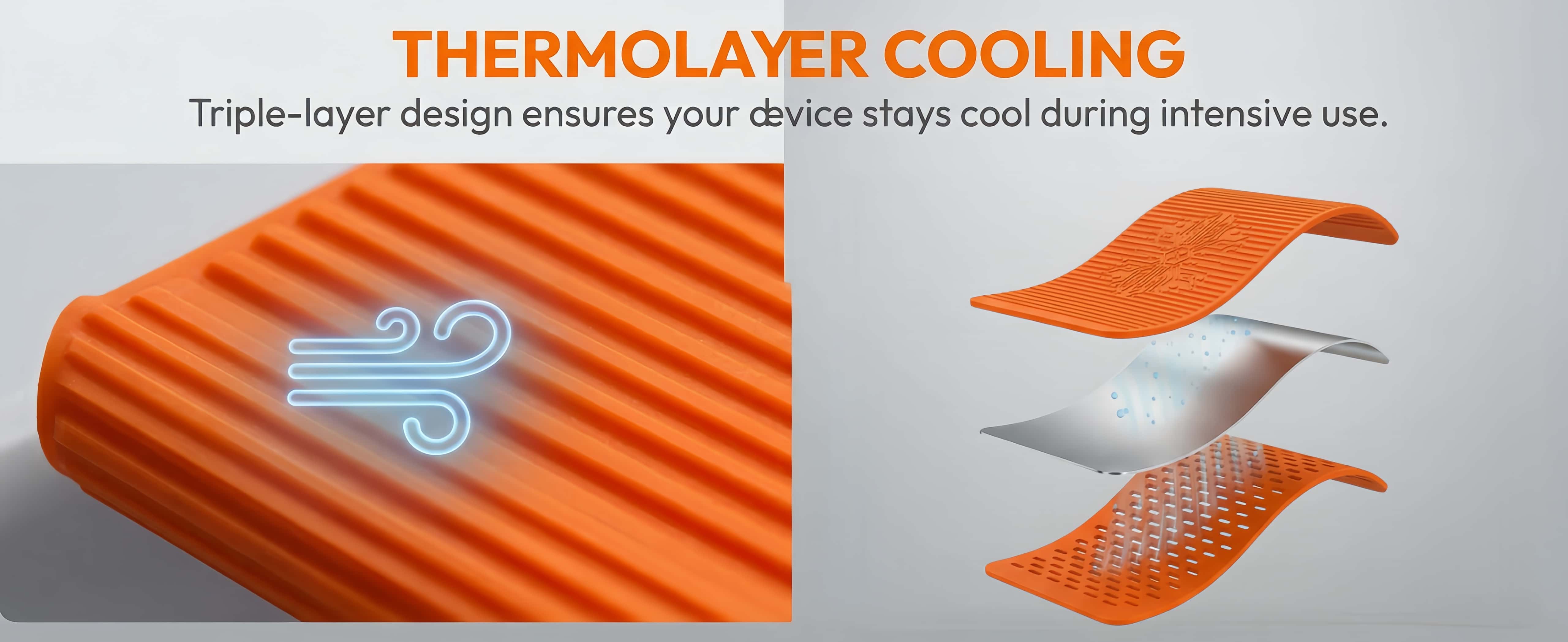 Flexible Silicone Phone Stand with Aluminum | Universal for Phone Tablet Laptop | Foldable Portable Travel Must Have Cellphone Smartphone Folding Mount