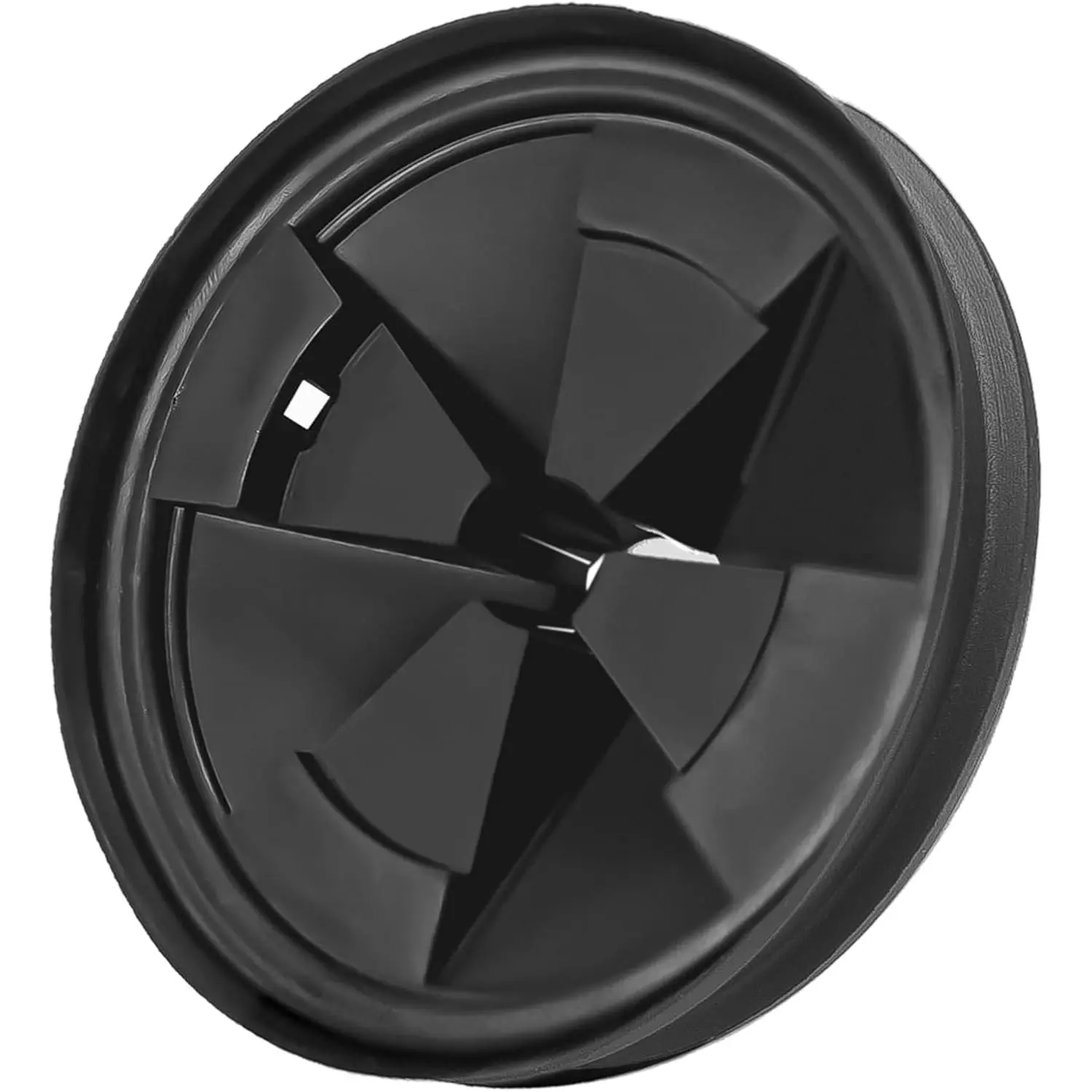 3 3/8" Garbage Disposal Sink Baffle QCB-AM Splash Guard for , Garbage Disposal Quiet Cover Splash Guard  for  Evolution Series(Black)