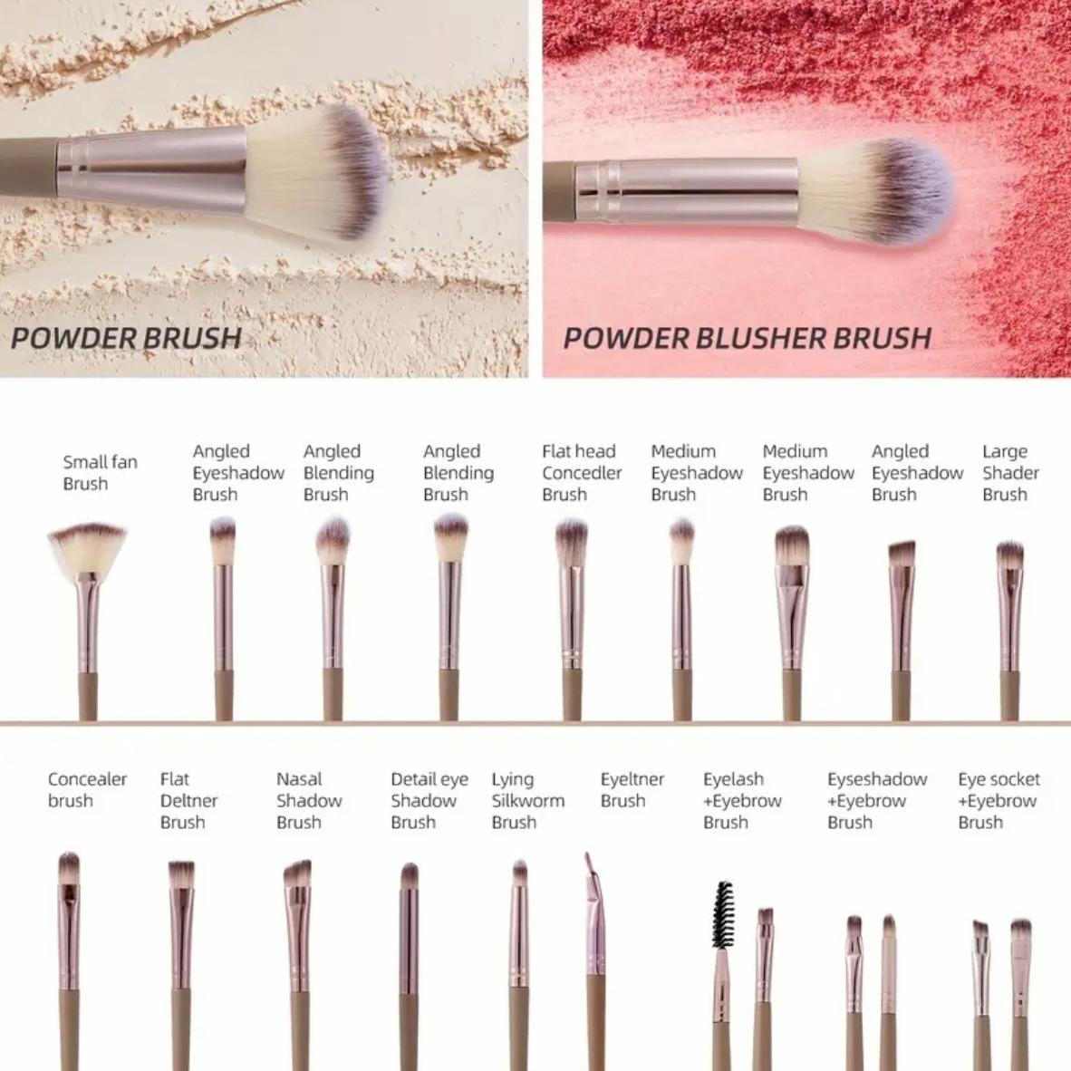 Makeup Tool Set, 40pcs/set Makeup Brushes Kits, Makeup Brush & Sponge & Face Washing Tool, Professional Makeup Tools for Women, Birthday Gift, Holiday Gift, Cosmetic