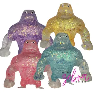 Gummee Gorilla Sugar Squeeze Squishy Fidget Toy - Pick Your Color